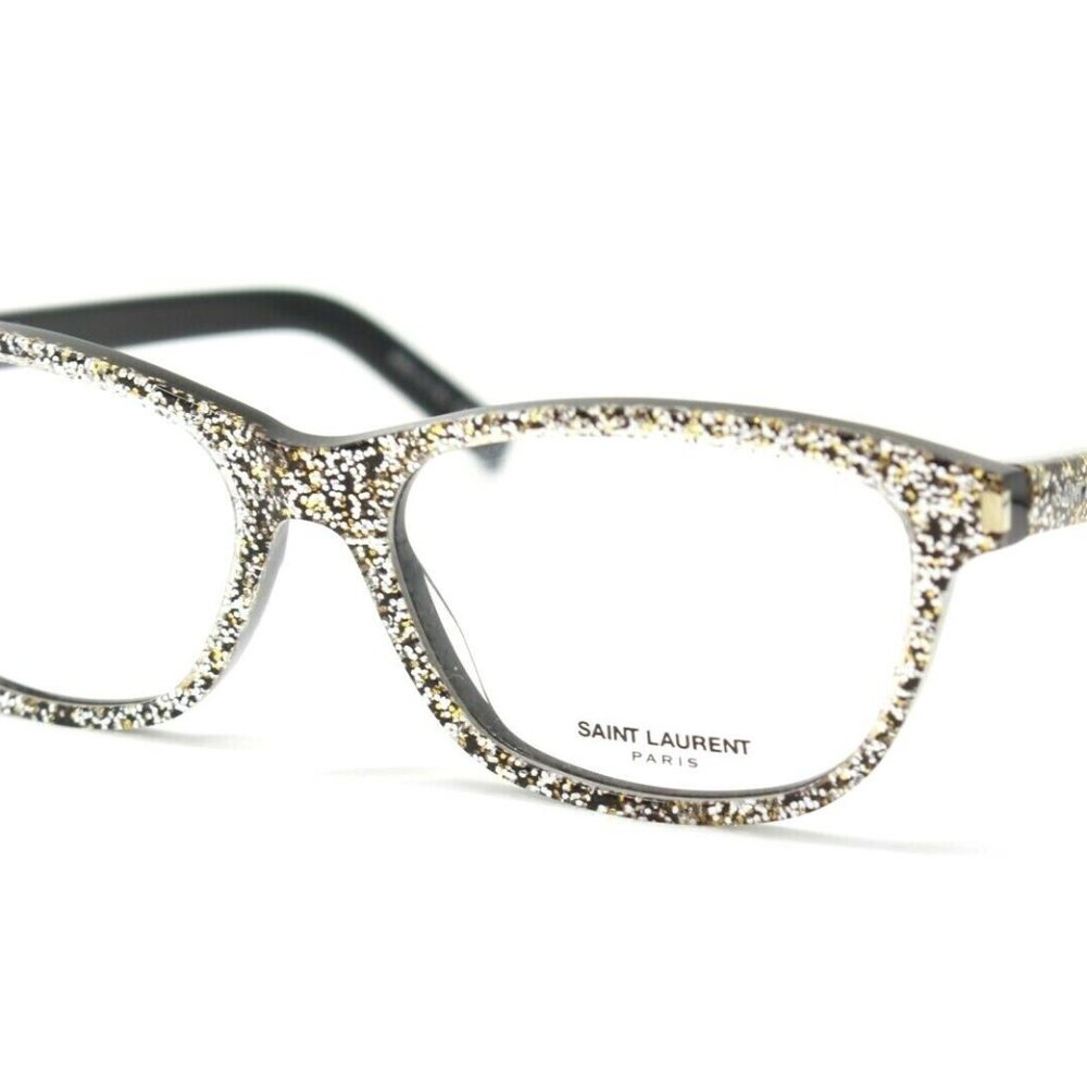 Saint Laurent Glitter Optical Frames, Black SL 12 010